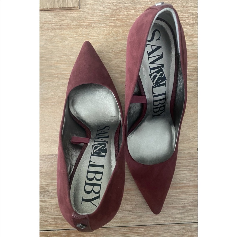 Maroon Pointe Pumps - image 2